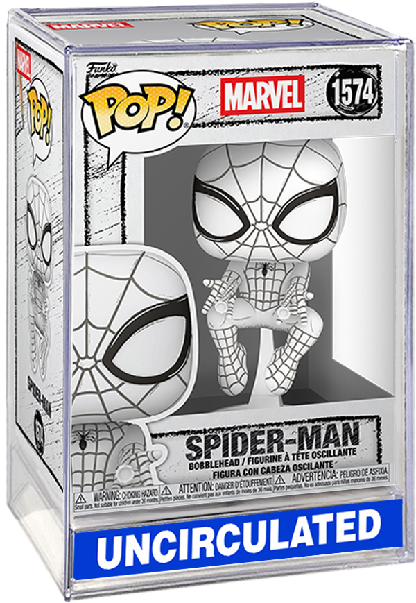 Marvel - Spider-Man (Sketched Deco) Funko Pop! #1574