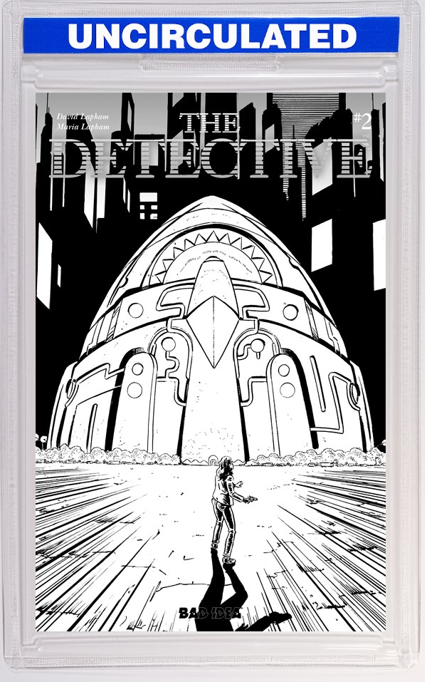 Detective #2 (Of 2) CVR F INC David Lapham B&W VAR