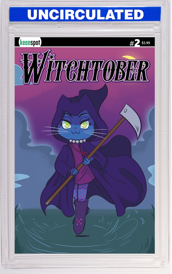 Witchtober #2 CVR A Renata Garcia Grim Reaper Kitty