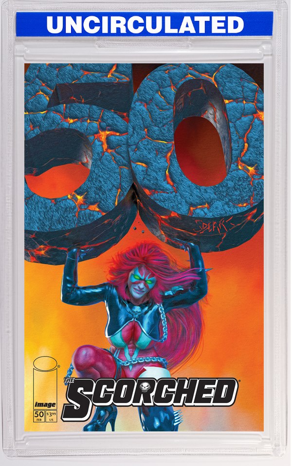 Spawn Scorched #50 CVR E INC Mark Spears VAR