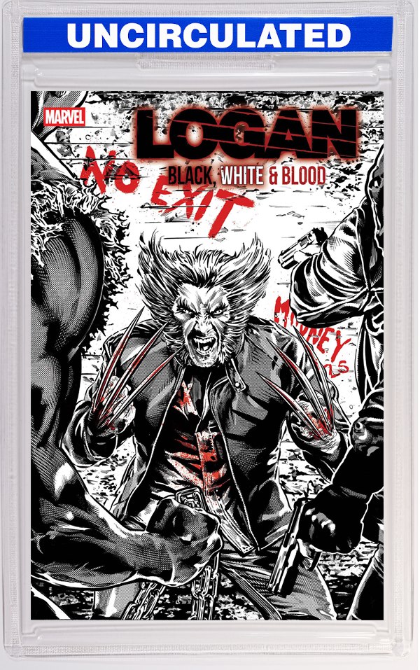 Logan: Black, White & Blood #2 Stephen Mooney Variant