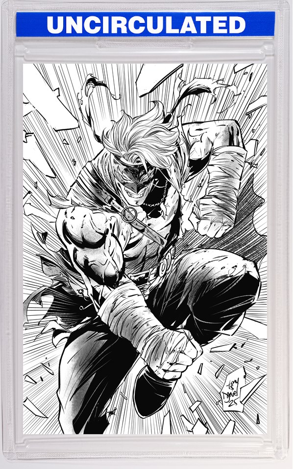 Final Boss #8 CVR F INC Tony Daniel B&W Virgin Foil VAR (MR)