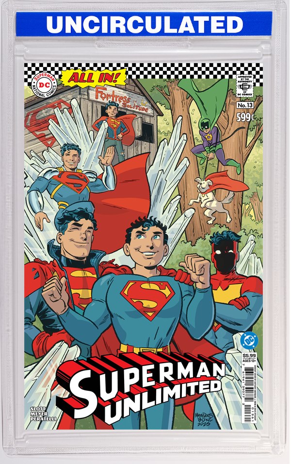 Superman Unlimited #13 CVR E Anthony Marques Card Stock VAR (The Reign Of The Superboys)