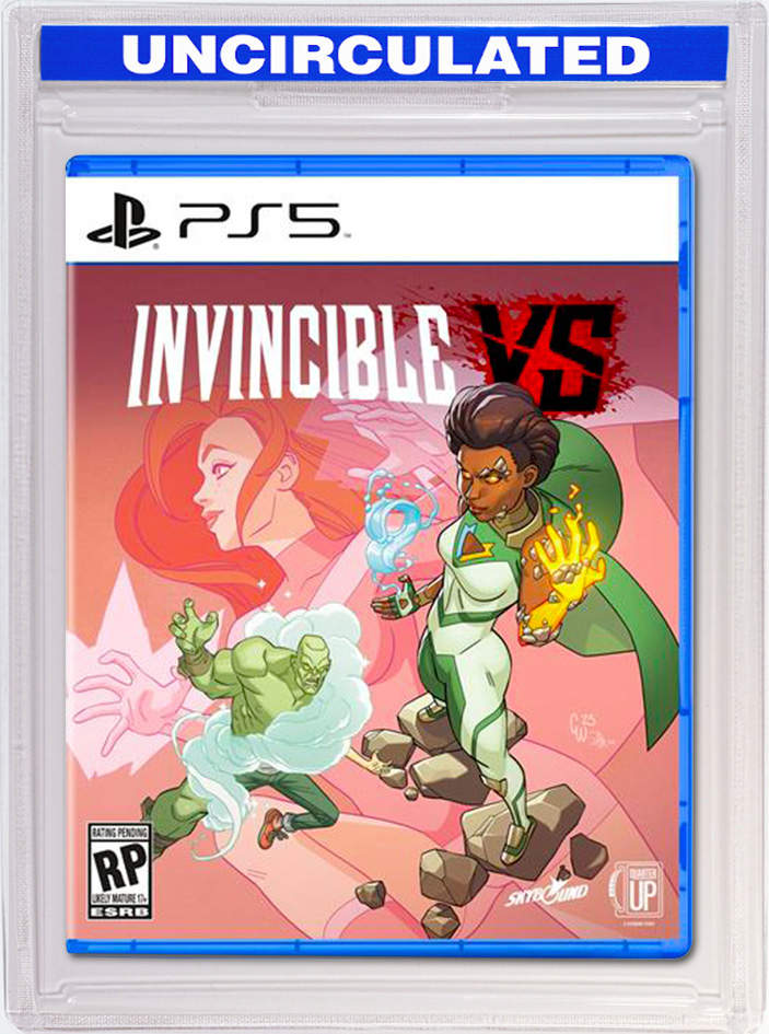 Invincible VS PS5 Video Game (Lunar Exclusive) With Invincible #1 Exclusive Comic By Cory Walker