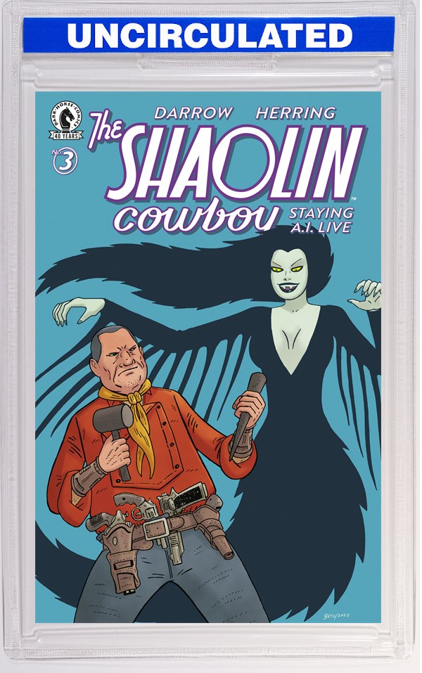 Shaolin Cowboy: Staying A.I.Live #3 (CVR C) (Gilbert Hernandez)