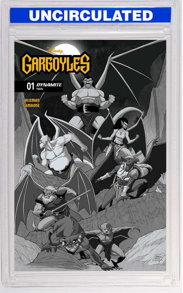 Gargoyles #1 (2026) CVR K INC Drew Moss Line Art VAR