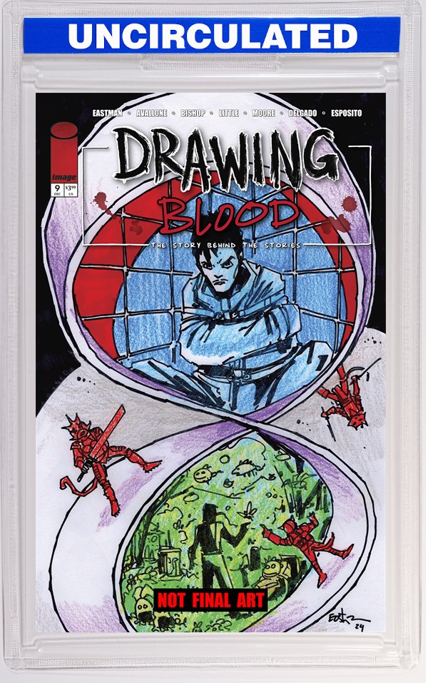 Drawing Blood #9 (Of 12) CVR A Kevin Eastman