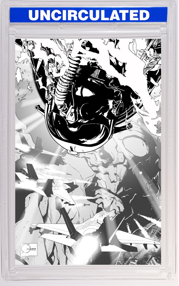 Olympus Saga Megalith #2 (Of 4) CVR F INC Joe Quesada B&W VAR