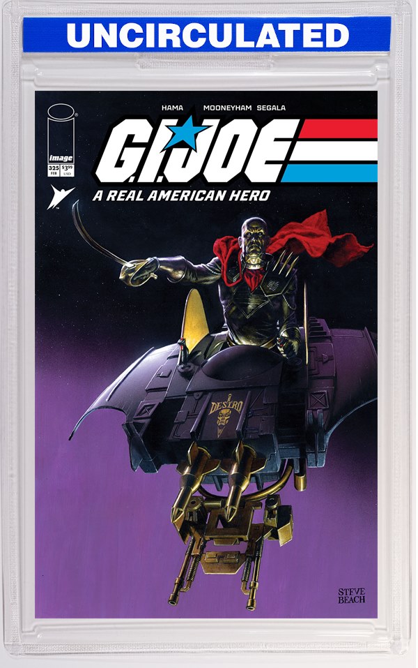 GI Joe A Real American Hero #325 CVR C INC Steve Beach Gears Of Joe VAR
