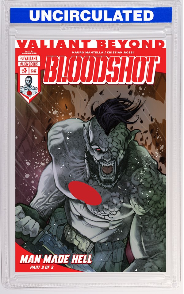 Valiant Beyond: Bloodshot #6--Man Made Hell #3 Variant B (Birr)