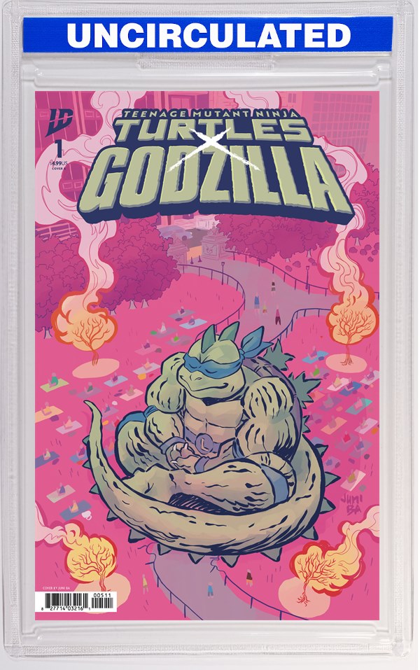Teenage Mutant Ninja Turtles X Godzilla #1 Variant B (Ba)