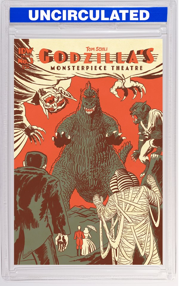 Godzilla’s Monsterpiece Theatre #3 Cover A (Scioli)