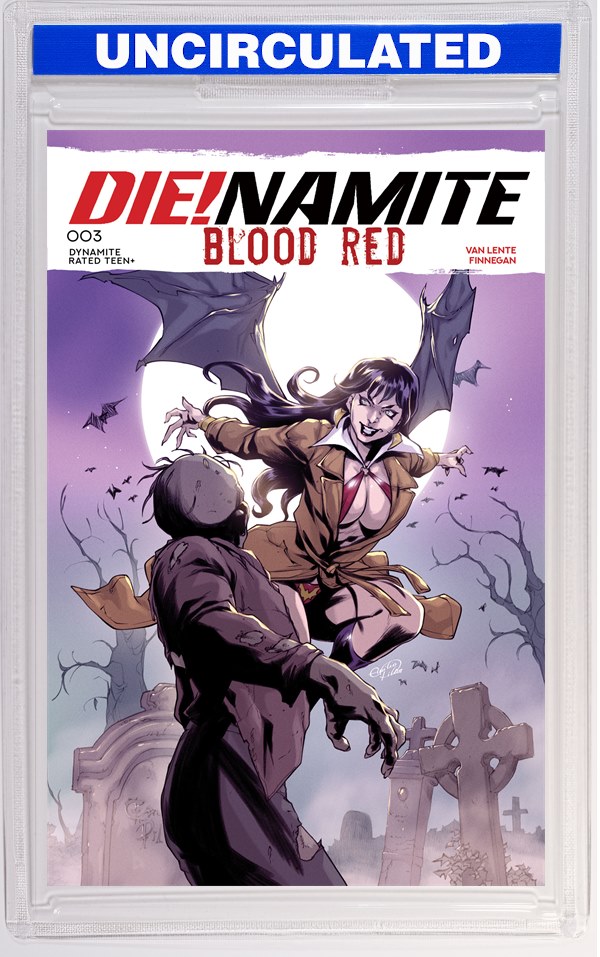 Die!Namite Blood Red #3 CVR C Emilio Pilliu VAR