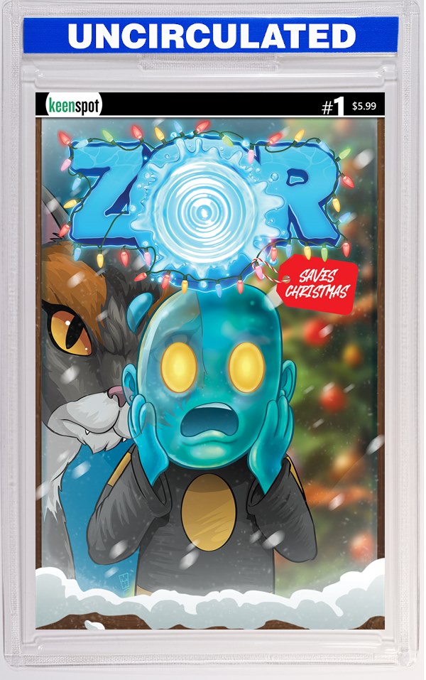 ZOR Saves Christmas #1 CVR A Michael Adams