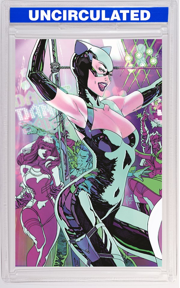 Gotham City Sirens Unfit For Orbit #1 (Of 5) CVR D Guillem March Connecting Card Stock VAR