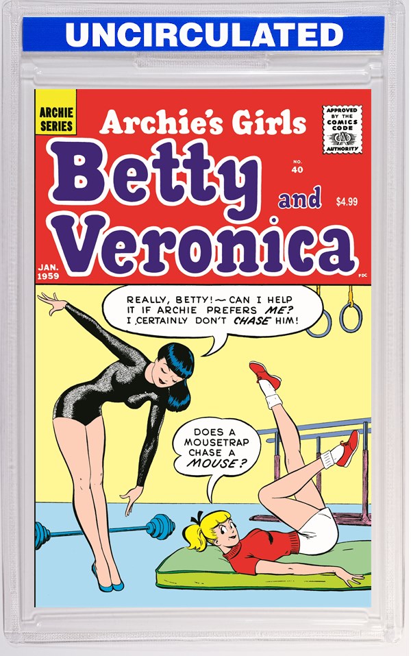 Archie Facsimile #9 Betty And Veronica #40 CVR A Harry Lucey