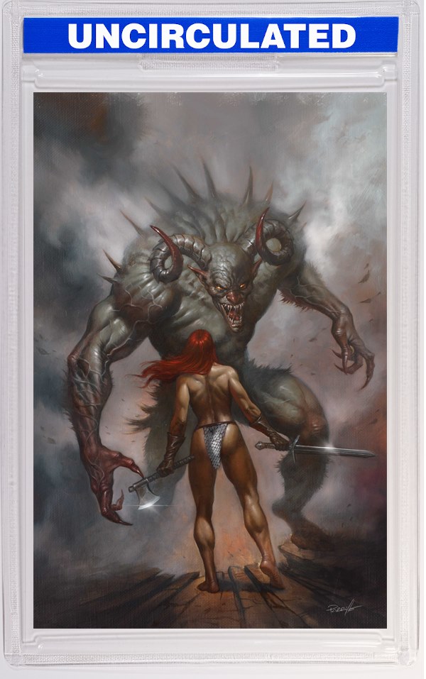 Red Sonja She Devil With A Sword #8 CVR J INC Lucio Parrillo Virgin VAR