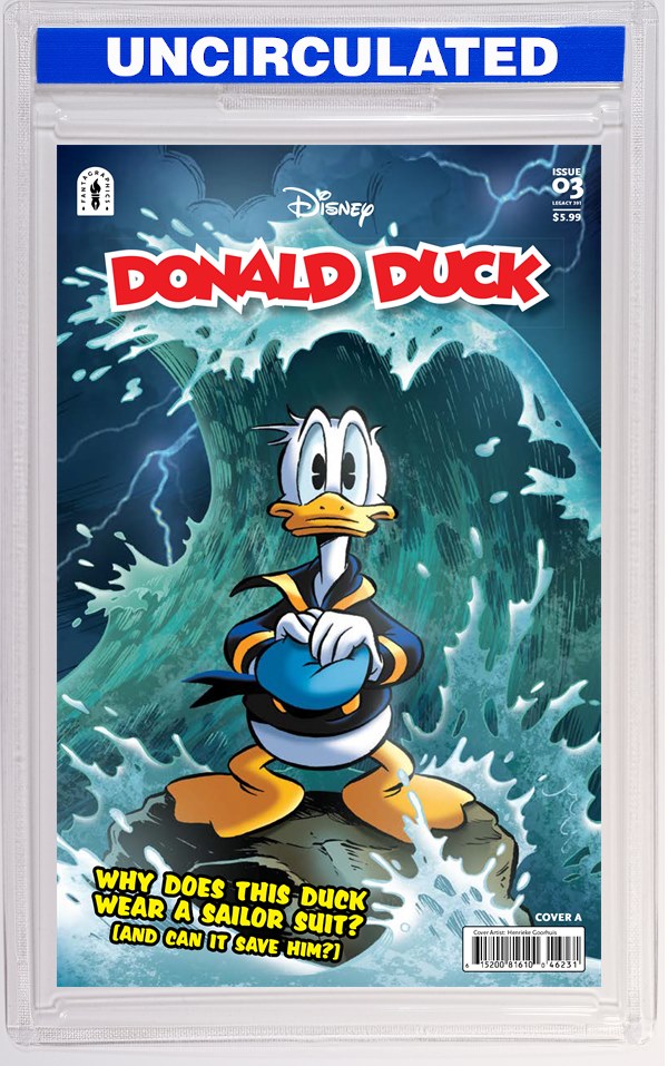 Donald Duck Legacy #391 Call Of The Wild Sea CVR A Henrieke Goorhuis