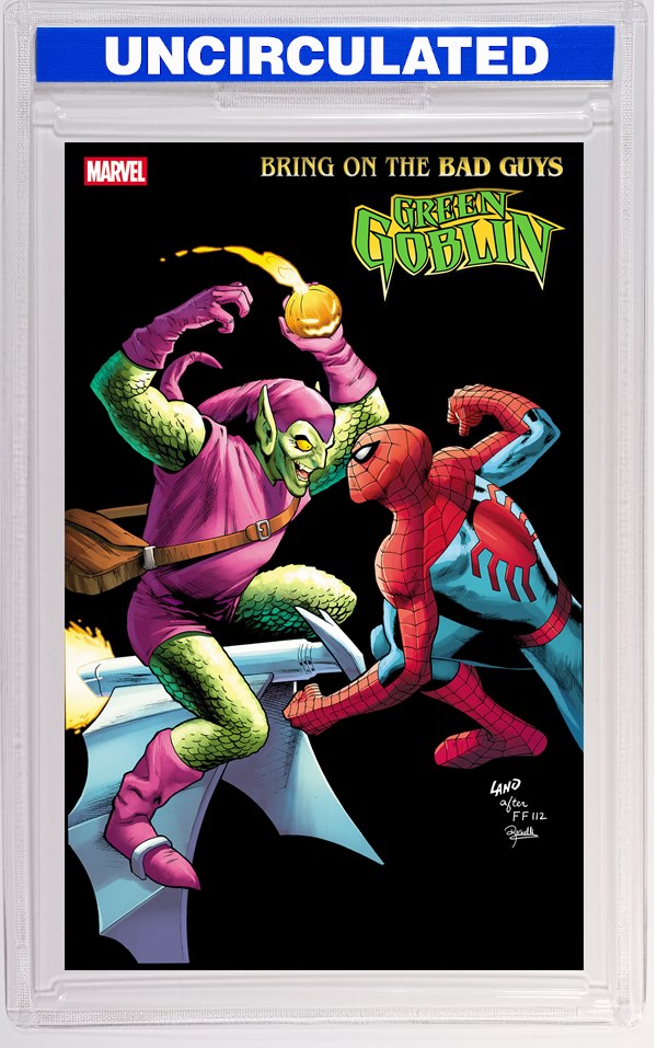 Bring On The Bad Guys: Green Goblin #1 Greg Land Nuff Said Variant