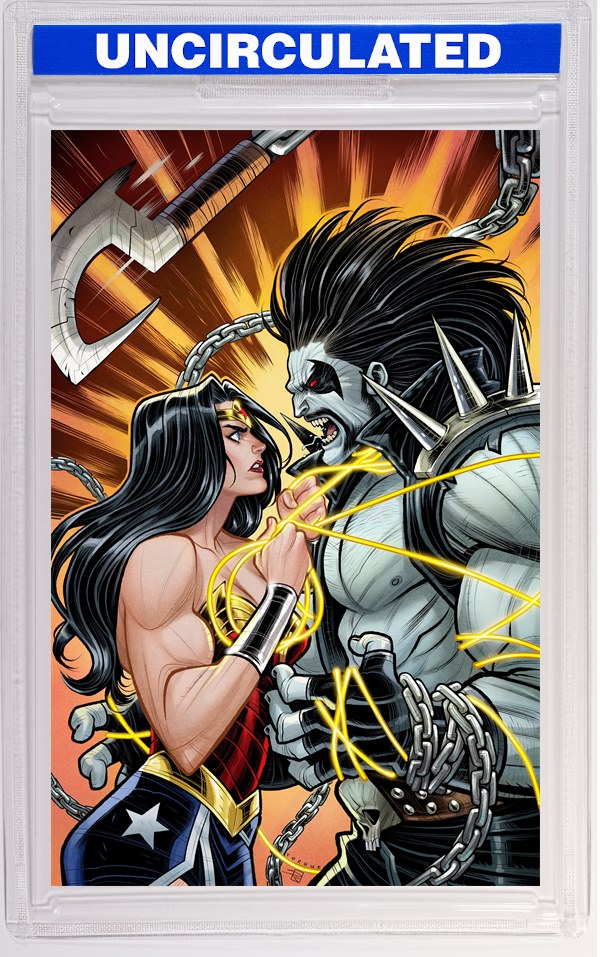 DC K.O. Wonder Woman Vs [Redacted] #1 (One Shot) CVR D Elizabeth Torque Card Stock VAR