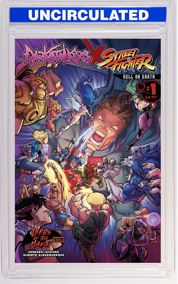 Darkstalkers X Street Fighter Hell On Earth #1 (One Shot) CVR A Alberto Alburquerque