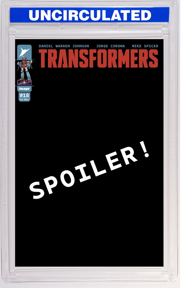 Transformers #18 CVR F Daniel Warren Johnson & Mike Spicer VAR