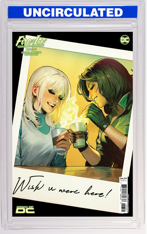 FIRE & ICE WELCOME TO SMALLVILLE #3 (OF 6) CVR B SOZOMAIKA CARD STOCK VAR