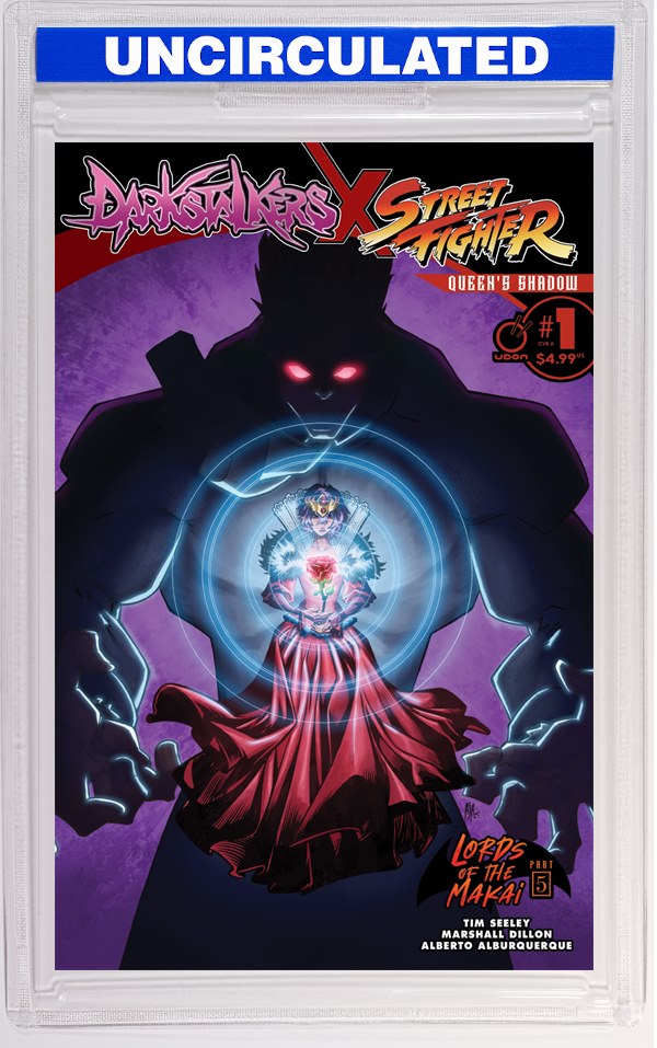 Darkstalkers X Street Fighter Queens Shadow #1 (One Shot) CVR A Alberto Alburquerque