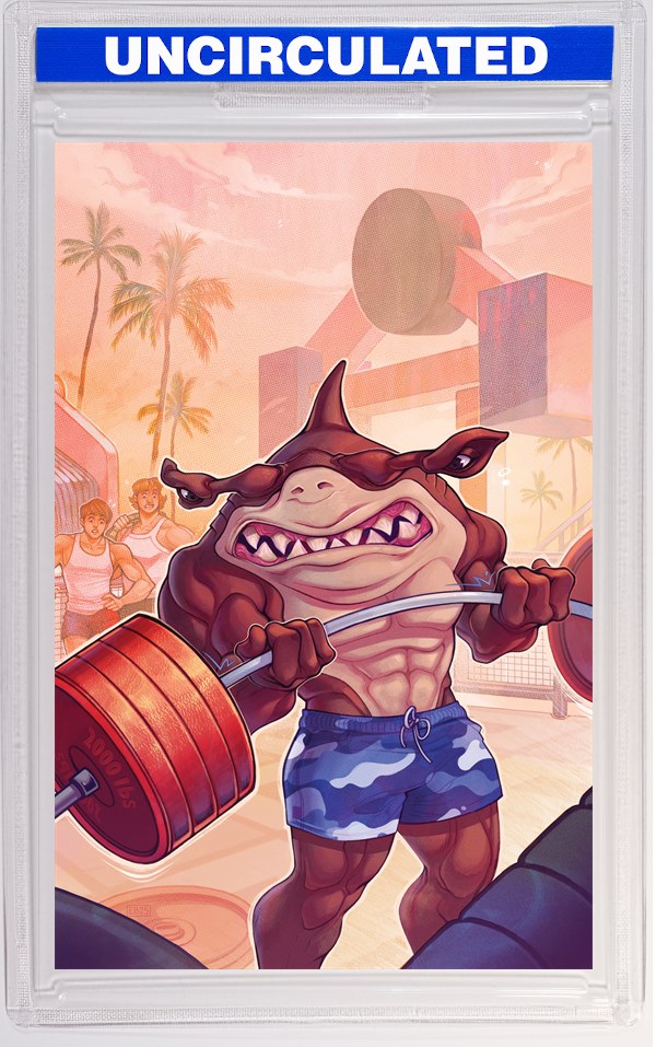 Street Sharks #3 Variant RI (Beals Full Art)