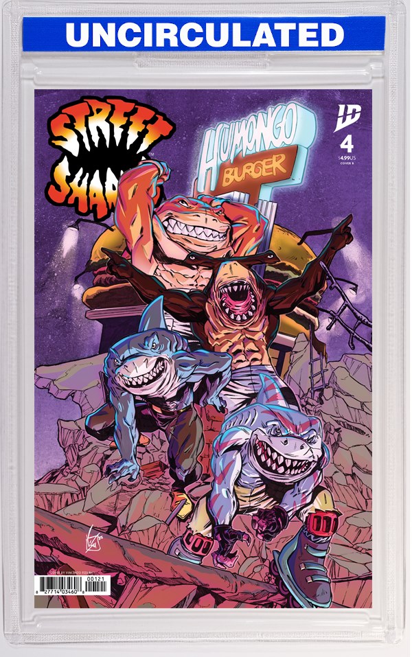 Street Sharks #4 Variant B (Federici)