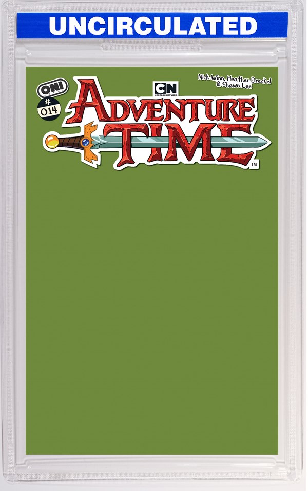 Adventure Time (2025) #14 CVR C Betty Grof Green Blank Sketch VAR