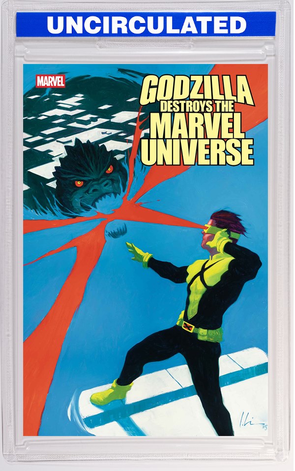 Godzilla Destroys The Marvel Universe #3 Jeremy Wilson Variant