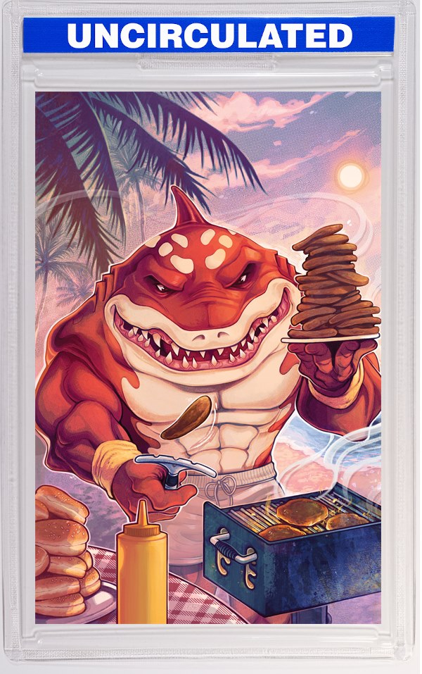 Street Sharks #4 Variant RI (Beals Full Art)