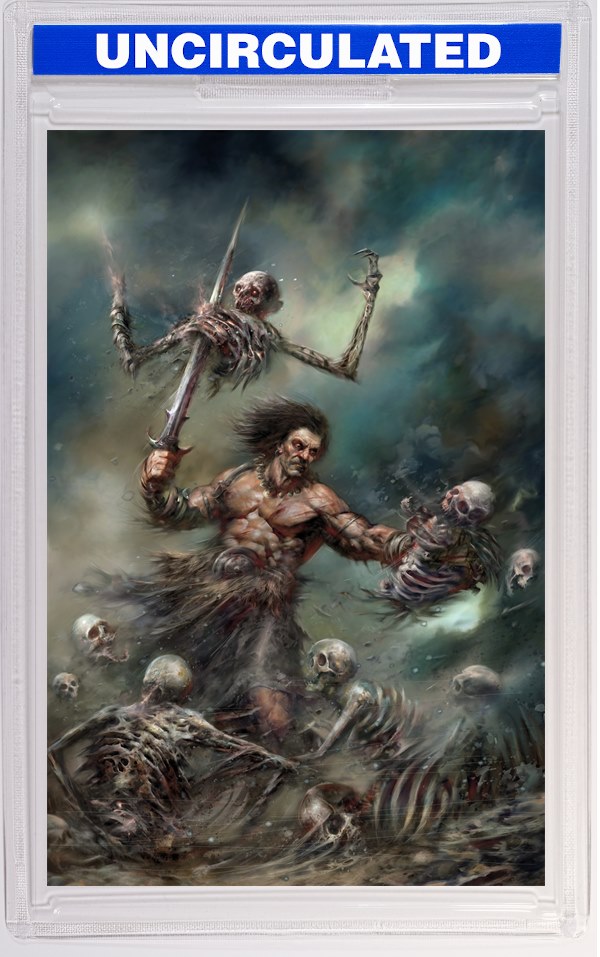 Conan The Barbarian #32 CVR E Nick Percival Virgin Cardstock VAR (MR)