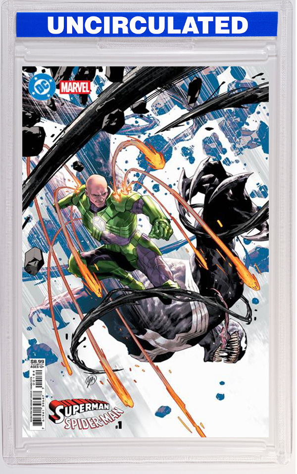 DC Marvel Superman Spider-Man #1 (One Shot) CVR C Yasmine Putri Card Stock Variant (2nd Printing)