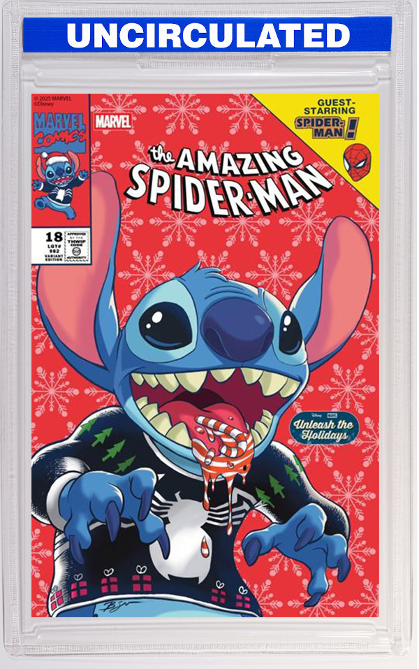 Amazing Spider-Man #18 Ben Su Stitch Homage Variant CGC Graded