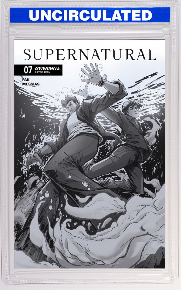Supernatural #7 CVR G INC David Cousens Line Art VAR
