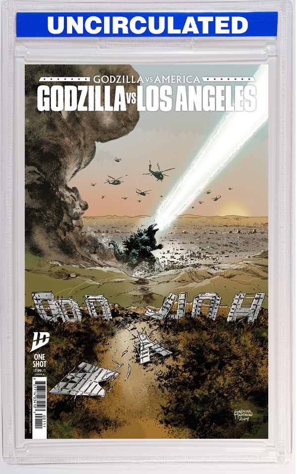 Godzilla Vs. America: Los Angeles Cover A (Hardman)