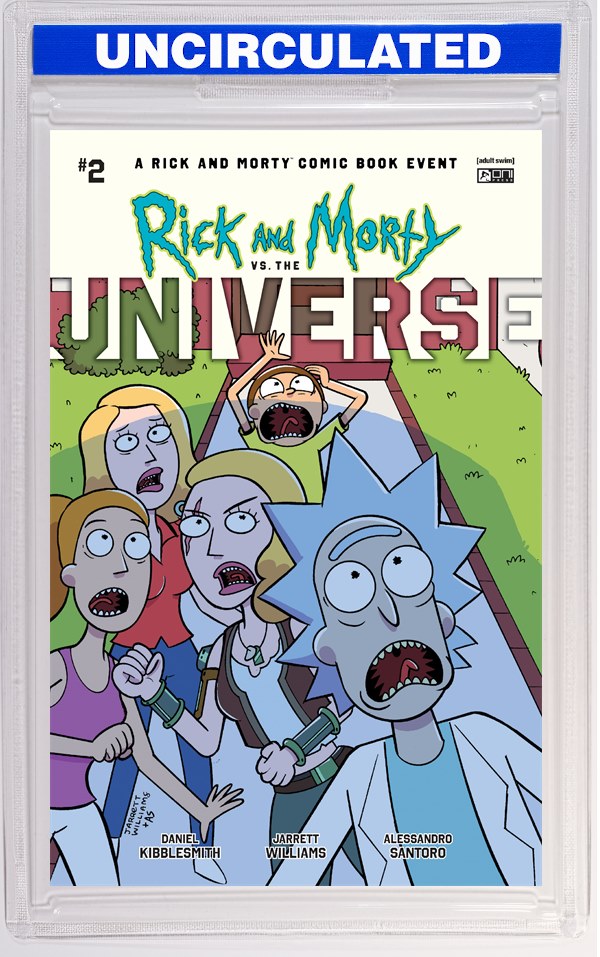 Rick And Morty Vs The Universe #2 (Of 4) CVR E INC Jarrett Williams Prime VAR