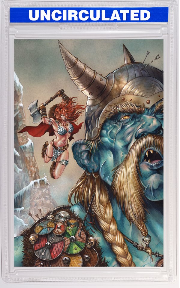 Red Sonja She Devil With A Sword #8 CVR I INC Mike Rooth Virgin VAR