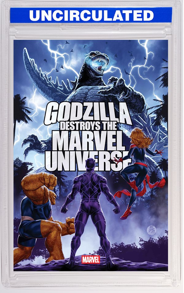 Godzilla Destroys The Marvel Universe #4