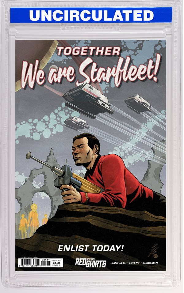 Star Trek: Red Shirts #2 Variant B (Levens Federation Recruitment)
