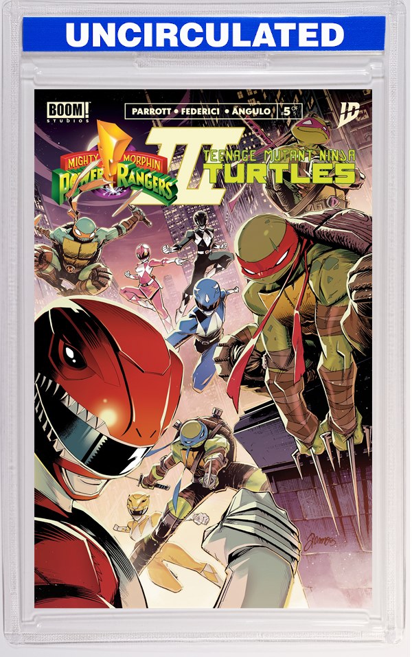 Mighty Morphin Power Rangers/Teenage Mutant Ninja Turtles III #5 A Main (Dressed, Zonno)