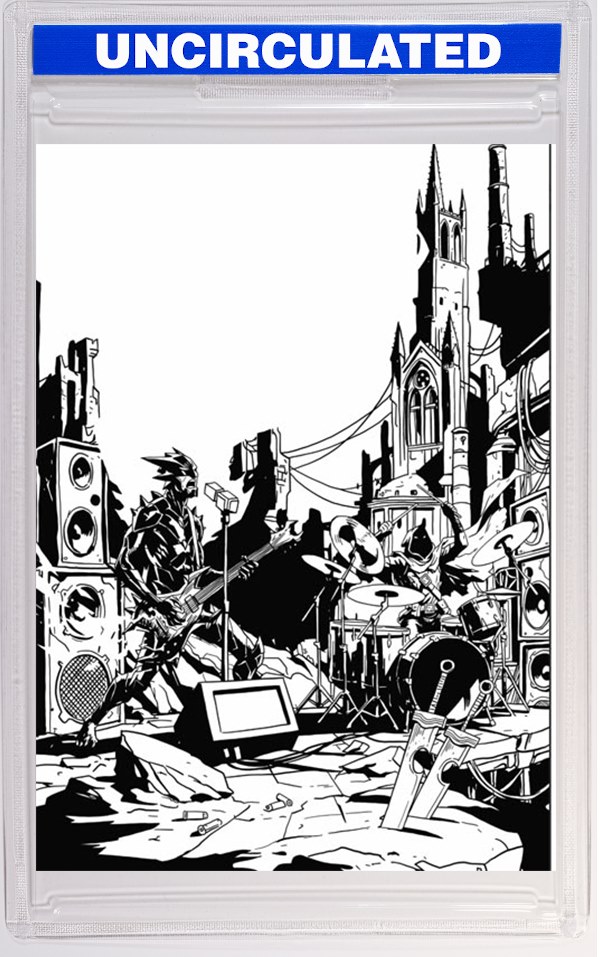 Fireborn #6 CVR F Emmanuel Gervasoni Cardstock Concert B&W VAR