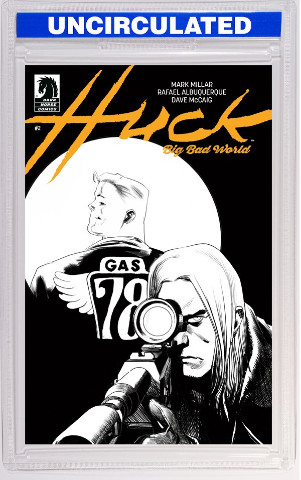 Huck: Big Bad World #2 (CVR B) (B&W) (Rafael Albuquerque)