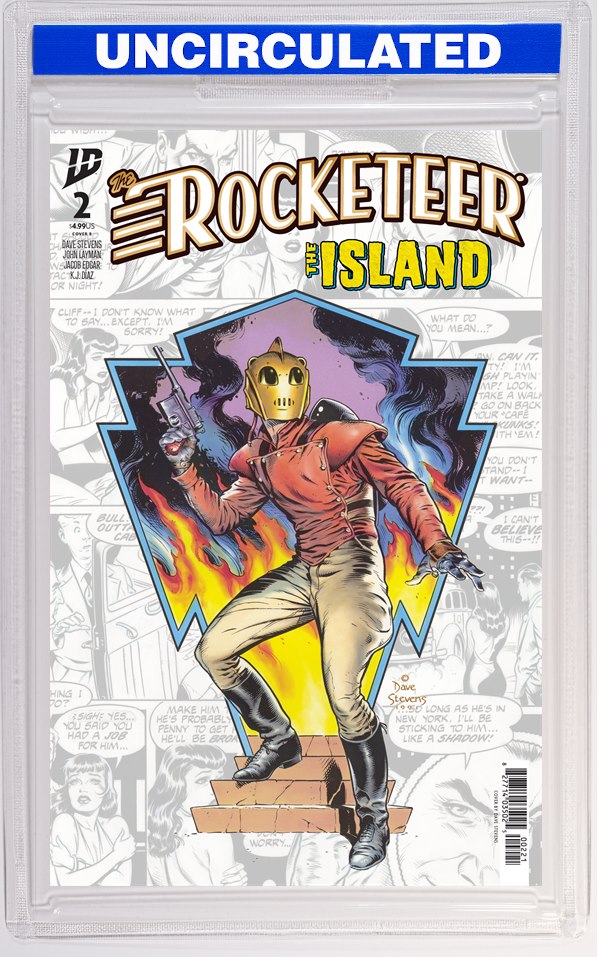 The Rocketeer: The Island #2 Variant B (Stevens)