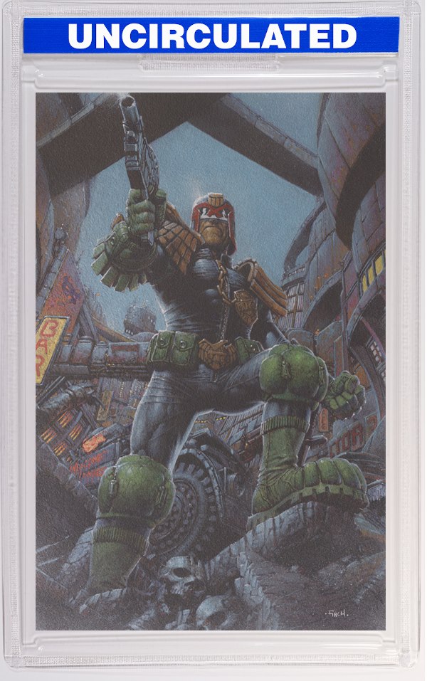 Judge Dredd/Biker Mice From Mars #1 Cover F David Finch Foil VAR