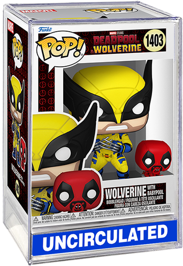 Marvel Deadpool & Wolverine - Wolverine With Babypool Funko Pop! #1403
