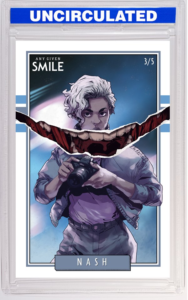 Smile: Any Given Smile #3 Variant C (Collar Trading Card Variant)