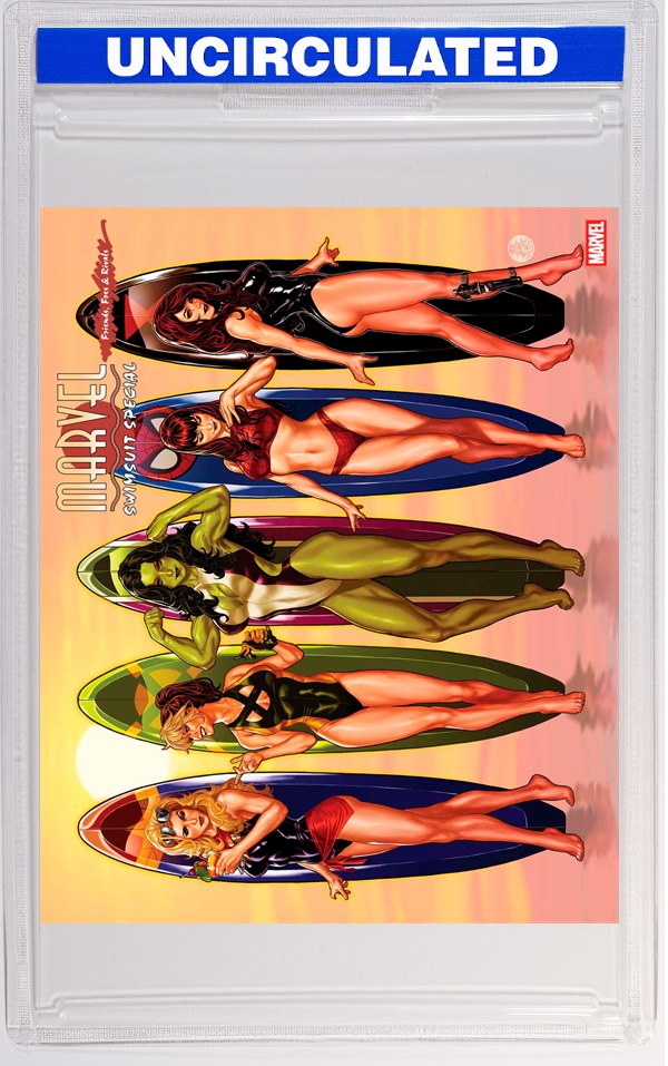 Marvel Swimsuit Special: Friends, Foes & Rivals #1 Mark Brooks Wraparound Variant